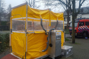 CBRN decontaminatiesysteem van IMG Europe