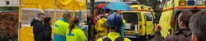 Opnames Moordvrouw met decontaminatie unit van IMG Europe